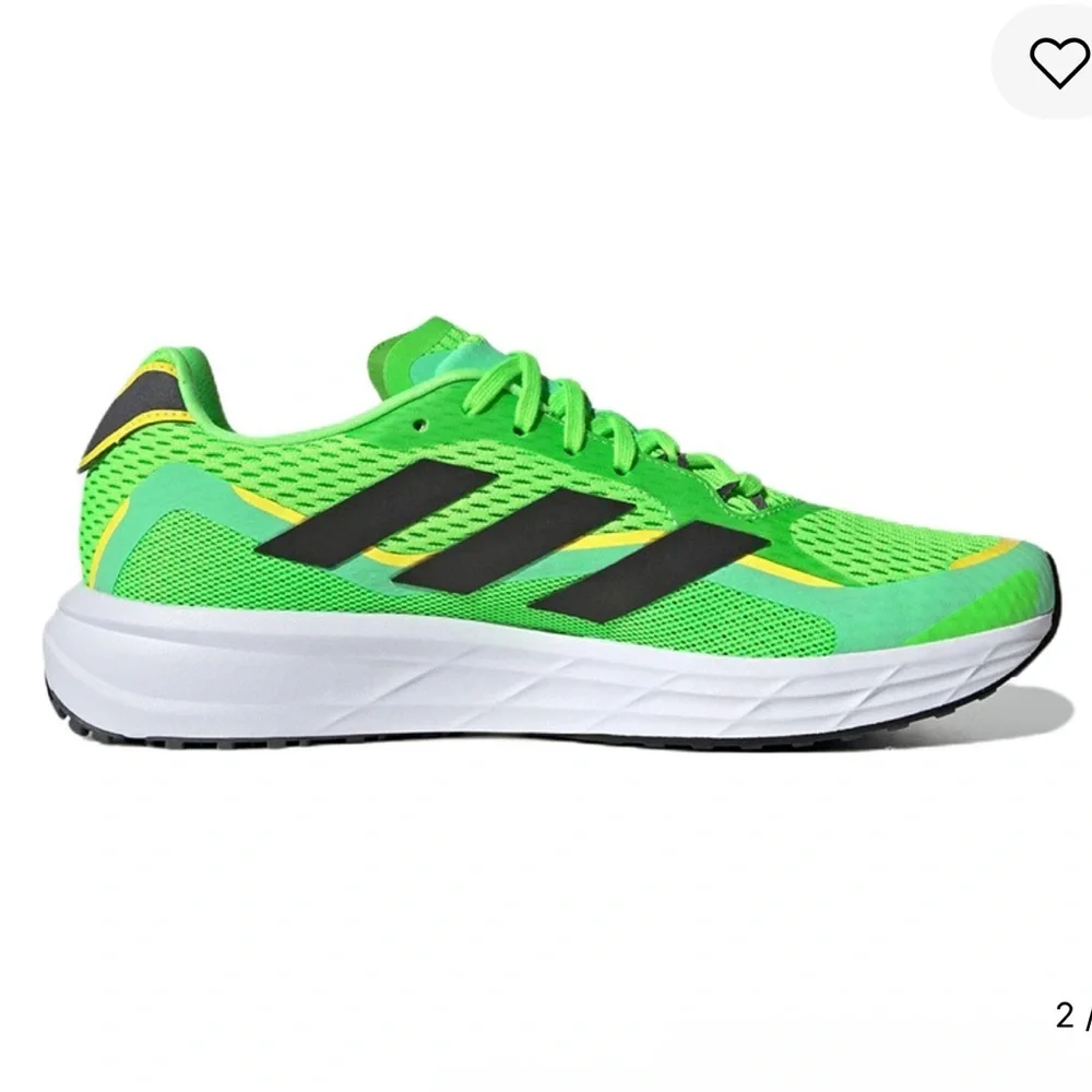 Adidas SL20.3 Green and Black Running Shoes